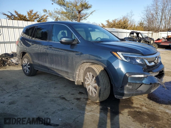 2020 Honda Pilot EX z VIN 5FNYF6H38LB069124, wystawiony jako Copart lot #42717315 z przebiegiem 65 723 mil mil oraz Szkoda całkowita • Salvage title. Historia ofert i sprzedaży dostępna na DreamBid. Obrazek 4.