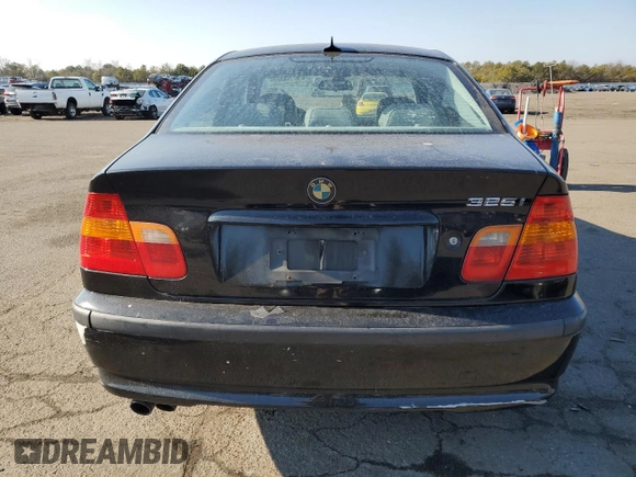 2004 BMW 3 Series 325i with VIN WBAAZ33424KP83467, listed as a Copart auction lot 48985155 with 127,255 mi miles and Non Repairable. Bid and sale history available at carsss.com. Image 6.