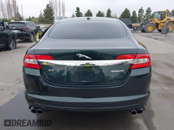 2010 Jaguar XF Supercharged with VIN SAJWA0HE8AMR78233, listed as a IAAI auction lot 41658411 with 69,158 mi miles. Bid and sale history available at carsss.com. Image 16.