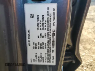 2023 Tesla Model 3 с VIN 5YJ3E1EA8PF638482, выставлен на аукционе Copart как лот 61992515 с пробегом 11 434 миль миль и Списание • Salvage title. История ставок и продаж доступна на DreamBid. Изображение 12.