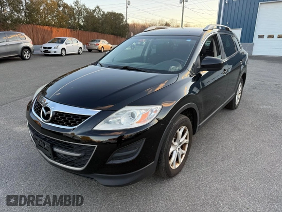 2012 Mazda CX-9 Sport with VIN JM3TB3BV6C0366459, listed as a Copart auction lot 86016734 with 129,416 mi miles and Clean Title. Bid and sale history available at carsss.com. Image 2.