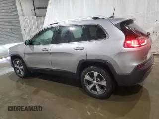2019 Jeep Cherokee Limited with VIN 1C4PJMDX6KD412428, listed as a Copart auction lot 54933195 with 65,279 mi miles and Clean title. Bid and sale history available at DreamBid. Image 2.