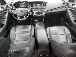 2016 Kia Cadenza Premium with VIN KNALN4D74G5207062, listed as a Copart auction lot 71588154 with 105,234 mi miles and Salvage Title. Bid and sale history available at carsss.com. Image 8.