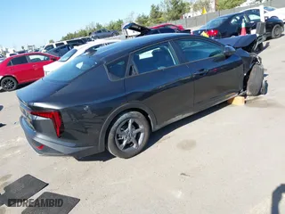 2025 Kia K4 LXS with VIN 3KPFT4DE9SE051568, listed as a IAAI auction lot 41817877 with 2,723 mi miles. Bid and sale history available at carsss.com. Image 4.