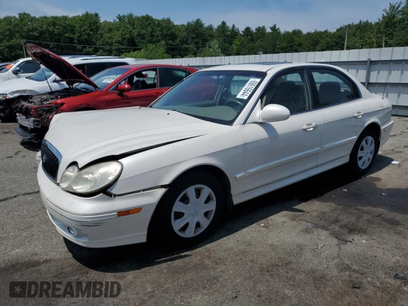 2004 Hyundai Sonata with VIN KMHWF25SX4A010917, listed as a Copart auction lot 60616644 with 75,565 mi miles and Non Repairable. Bid and sale history available at carsss.com. Image 1.