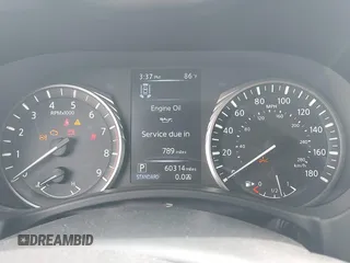 2021 Infiniti Q50 Sensory with VIN JN1EV7CP5MM703829, listed as a IAAI auction lot 41951117 with 60,314 mi miles and . Bid and sale history available at DreamBid. Image 7.