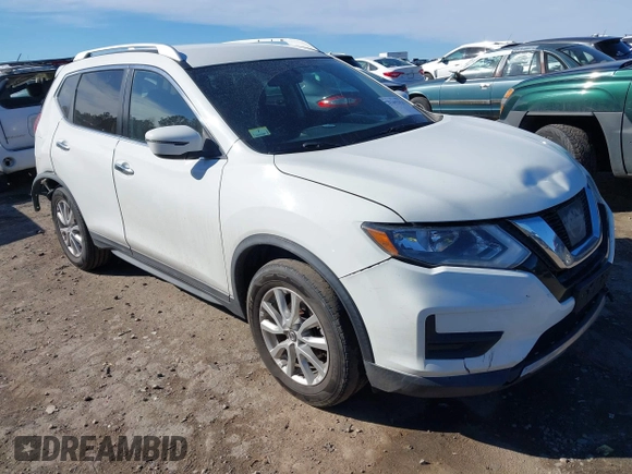 2017 Nissan Rogue SV with VIN KNMAT2MV9HP584589, listed as a IAAI auction lot 41692956 with 111,294 mi miles and . Bid and sale history available at carsss.com. Image 1.