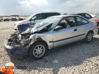 1998 Honda Civic HX with VIN 1HGEJ7123WL114255, listed as a Copart auction lot 66585544 with 251,047 mi miles and Clean Title. Bid and sale history available at carsss.com. Image 1.