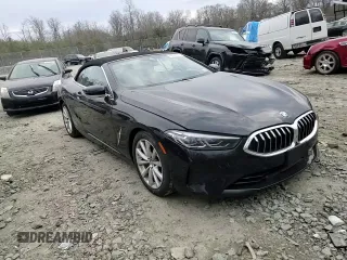 2020 BMW 8 Series 840i with VIN WBADZ4C07LCE88649, listed as a Copart auction lot 46906535 with 38,604 mi miles and Salvage title. Bid and sale history available at DreamBid. Image 11.
