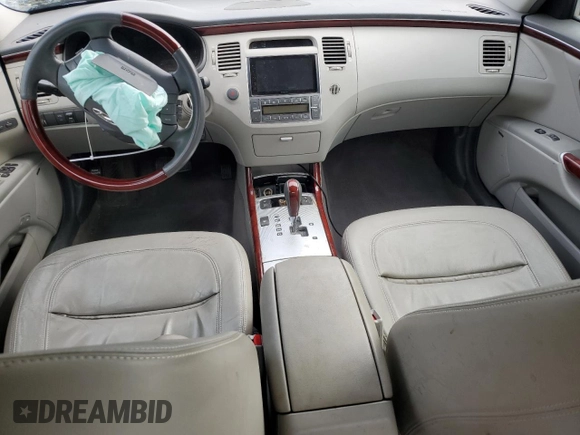 2008 Hyundai Azera Limited with VIN KMHFC46F38A332276, listed as a Copart auction lot 58867055 with Not provided miles and Salvage title. Bid and sale history available at DreamBid. Image 8.