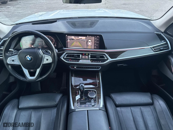 2020 BMW X7 xDrive40i with VIN 5UXCW2C05L9A03397, listed as a IAAI auction lot 41381437 with 141,656 mi miles. Bid and sale history available at carsss.com. Image 6.