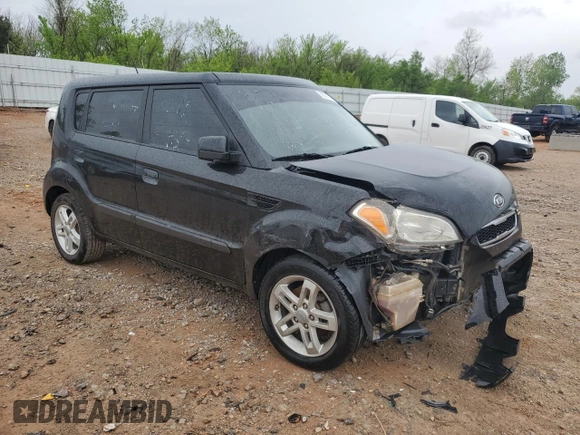 2010 Kia Soul + with VIN KNDJT2A27A7191027, listed as a Copart auction lot 50531714 with 129,680 mi miles and Salvage Title. Bid and sale history available at DreamBid. Image 4.