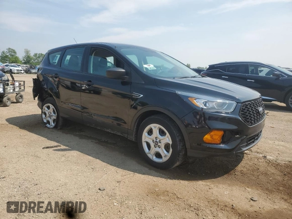 2017 Ford Escape S with VIN 1FMCU0F76HUB39927, listed as a Copart auction lot 59584245 with 68,117 mi miles and Salvage title. Bid and sale history available at DreamBid. Image 4.