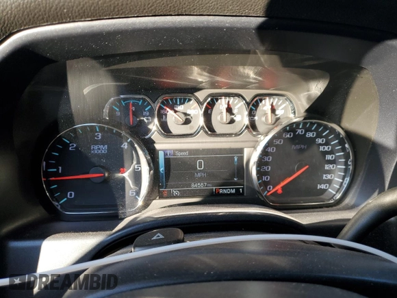 2015 Chevrolet Silverado 1500 with VIN 1GC5CZEG8FZ120690, listed as a Copart auction lot 41780525 with 84,567 mi miles and Salvage Title. Bid and sale history available at DreamBid. Image 9.