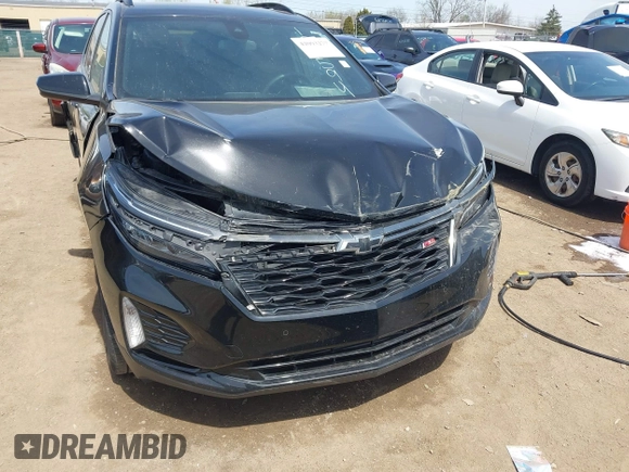 2023 Chevrolet Equinox RS z VIN 3GNAXMEG5PL107594, wystawiony jako IAAI lot #42093279 z przebiegiem 59 663 mil mil oraz . Historia ofert i sprzedaży dostępna na DreamBid. Obrazek 6.