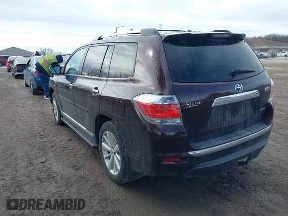 2012 Toyota Highlander Limited с VIN JTEDC3EH2C2009201, выставлен на аукционе IAAI как лот 41686684 с пробегом 186 405 миль миль и . История ставок и продаж доступна на DreamBid. Изображение 3.