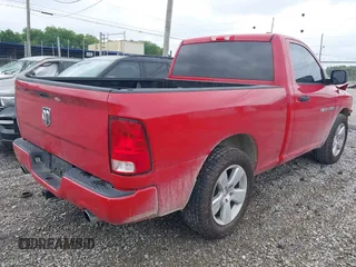 2012 Ram 1500 Express with VIN 3C6JD6AT4CG117768, listed as a IAAI auction lot 42456799 with 137,746 mi miles and . Bid and sale history available at DreamBid. Image 4.