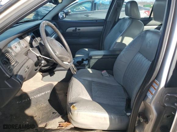 2003 Mercury Marauder with VIN 2MEHM75V23X707853, listed as a Copart auction lot 50435265 with 118,386 mi miles and Clean Title. Bid and sale history available at carsss.com. Image 7.