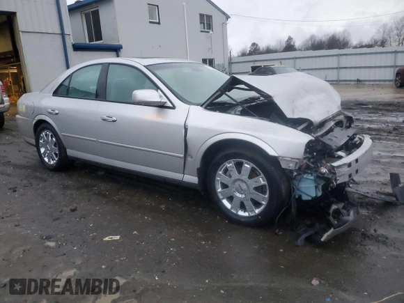 2003 Lincoln LS Sport with VIN 1LNHM87A23Y669179, listed as a Copart auction lot 84324074 with 35,058 mi miles and Salvage Title. Bid and sale history available at DreamBid. Image 4.