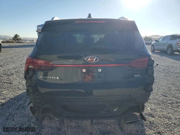 2021 Hyundai Santa Fe SEL with VIN 5NMS6DAJ4MH357418, listed as a Copart auction lot 88542435 with 48,919 mi miles and Salvage Title. Bid and sale history available at carsss.com. Image 6.