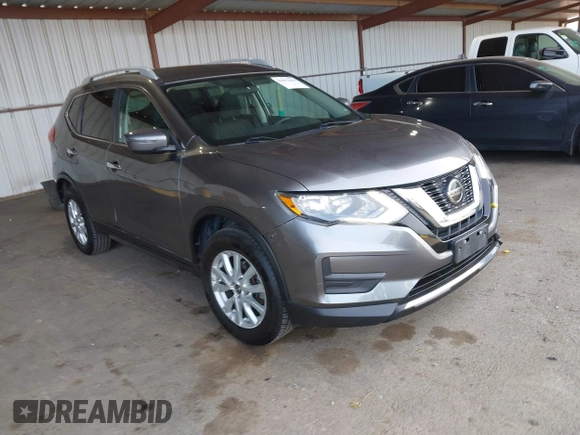 2018 Nissan Rogue SV with VIN 5N1AT2MV3JC708624, listed as a IAAI auction lot 41857099 with 117,637 mi miles. Bid and sale history available at carsss.com. Image 1.