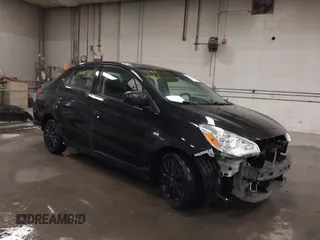 2020 Mitsubishi Mirage G4 SE with VIN ML32F4FJ0LHF06471, listed as a IAAI auction lot 41441261 with 61,030 mi miles. Bid and sale history available at carsss.com. Image 1.