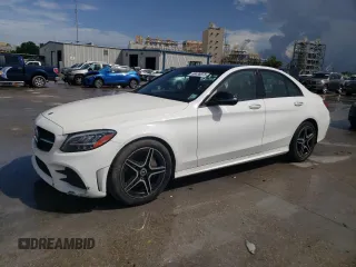 2020 Mercedes-Benz C 300 z VIN W1KWF8DB0LR573666, wystawiony jako Copart lot #60436875 z przebiegiem Nie podano mil oraz Szkoda całkowita • Salvage title. Historia ofert i sprzedaży dostępna na DreamBid. Obrazek 1.