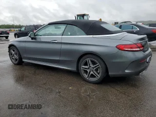 2019 Mercedes-Benz C 300 with VIN WDDWK8EBXKF834621, listed as a Copart auction lot 60306965 with 47,136 mi miles and Salvage title. Bid and sale history available at DreamBid. Image 2.