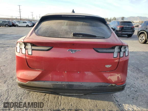 2022 Ford Mustang Mach-E California Route 1 with VIN 3FMTK2SU2NMA58453, listed as a Copart auction lot 85543094 with 36,143 mi miles and Salvage title. Bid and sale history available at DreamBid. Image 6.