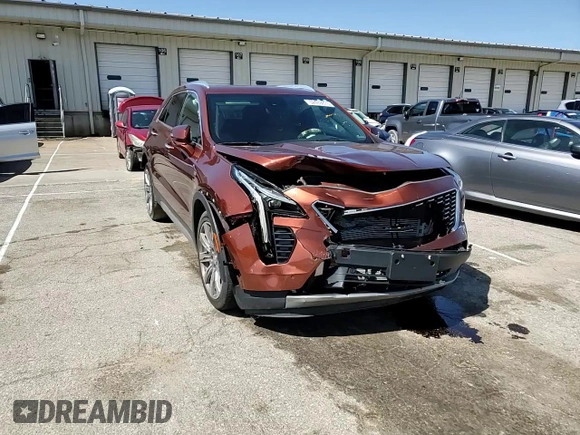2019 Cadillac XT4 AWD Premium Luxury with VIN 1GYFZDR42KF214298, listed as a Copart auction lot 52489875 with 63,338 mi miles and Salvage title. Bid and sale history available at DreamBid. Image 12.