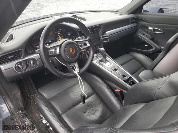 2017 Porsche 911 Carrera S with VIN WP0AB2A90HS124843, listed as a Copart auction lot 81845223 with 39,935 mi miles. Bid and sale history available at carsss.com. Image 8.