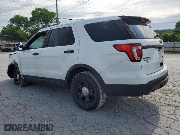 2017 Ford Police Interceptor Utility z VIN 1FM5K8AR7HGD65253, wystawiony jako Copart lot #55080425 z przebiegiem 181 397 mil mil oraz Szkoda całkowita • Salvage title. Historia ofert i sprzedaży dostępna na DreamBid. Obrazek 2.