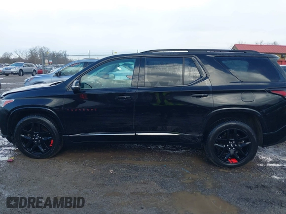 2019 Chevrolet Traverse Premier with VIN 1GNEVKKW3KJ281770, listed as a IAAI auction lot 41632230 with 92,850 mi miles. Bid and sale history available at carsss.com. Image 14.