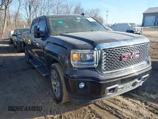 2015 GMC Sierra 1500 Denali with VIN 3GTU2WEC0FG387123, listed as a IAAI auction lot 41420286 with 178,385 mi miles. Bid and sale history available at carsss.com. Image 1.