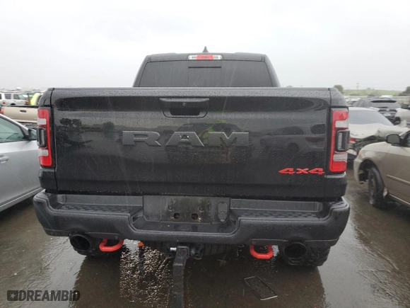 2022 Ram 1500 TRX with VIN 1C6SRFU94NN112411, listed as a Copart auction lot 43822415 with 15,600 mi miles and Salvage Title. Bid and sale history available at carsss.com. Image 6.