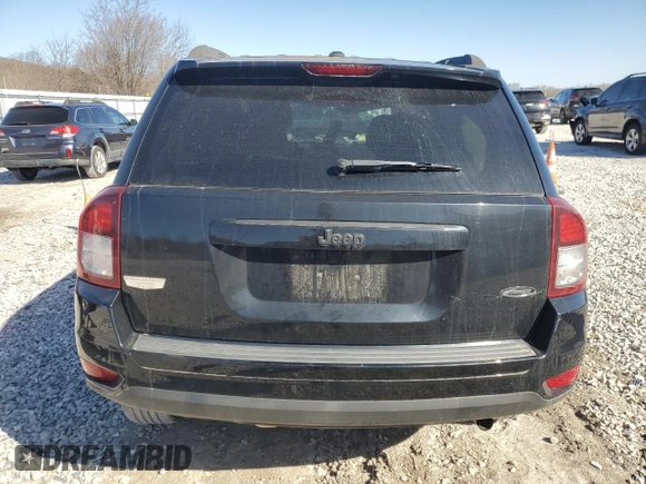 2014 Jeep Compass Altitude with VIN 1C4NJCBAXED819544, listed as a Copart auction lot 48363705 with 112,513 mi miles and Salvage Title. Bid and sale history available at DreamBid. Image 6.