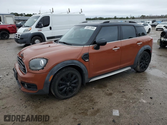 2018 MINI Countryman Cooper with VIN WMZYS7C35J3E07469, listed as a Copart auction lot 45012605 with 145,344 mi miles and Salvage title. Bid and sale history available at DreamBid. Image 1.