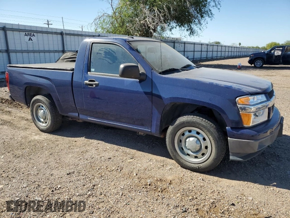 2010 Chevrolet Colorado Work Truck z VIN 1GCCSBD95A8142584, wystawiony jako Copart lot #81068474 z przebiegiem 105 670 mil mil oraz Szkoda całkowita • Salvage title. Historia ofert i sprzedaży dostępna na DreamBid. Obrazek 4.