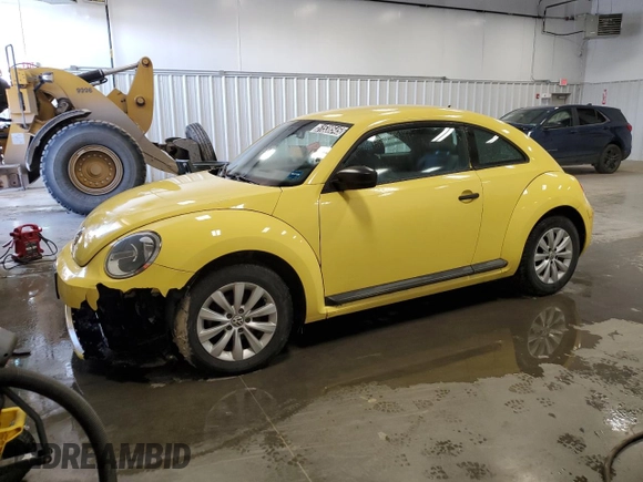2015 Volkswagen Beetle Fleet Edition with VIN 3VWF17ATXFM605431, listed as a Copart auction lot 51538545 with Not Provided miles and Clean Title. Bid and sale history available at DreamBid. Image 1.