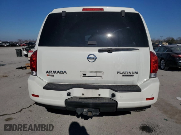 2015 Nissan Armada Platinum z VIN 5N1BA0NE1FN621958, wystawiony jako Copart lot #88787805 z przebiegiem 132 873 mil mil oraz Szkoda całkowita • Salvage title. Historia ofert i sprzedaży dostępna na DreamBid. Obrazek 6.