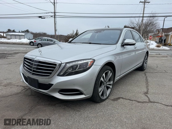 2017 Mercedes-Benz S 550 with VIN WDDUG8FB5HA310161, listed as a Copart auction lot 46156805 with 180,610 mi miles and Clean Title. Bid and sale history available at carsss.com. Image 2.