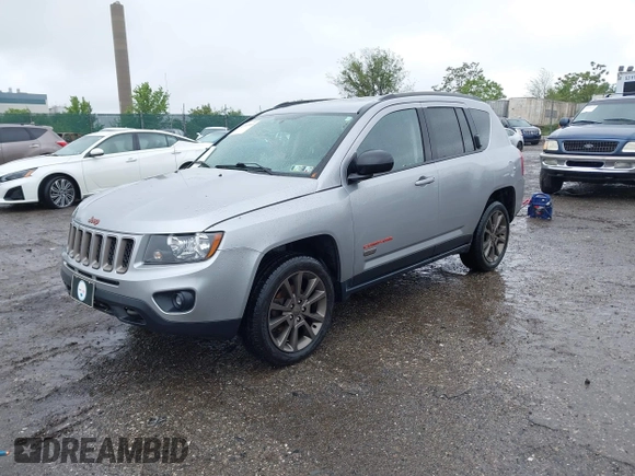 2016 Jeep Compass Sport с VIN 1C4NJDBBXGD692618, выставлен на аукционе IAAI как лот 42241969 с пробегом 106 122 миль миль и . История ставок и продаж доступна на DreamBid. Изображение 2.