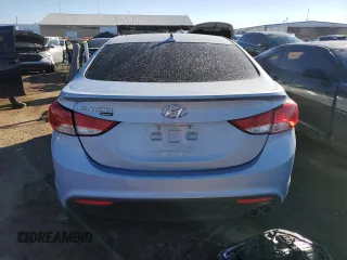 2013 Hyundai Elantra Coupe GS with VIN KMHDH6AE1DU006214, listed as a Copart auction lot 80782774 with 0 mi miles and Salvage Title. Bid and sale history available at carsss.com. Image 6.