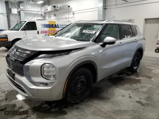 2023 Mitsubishi Outlander PHEV SEL with VIN JA4T5VA9XPZ614160, listed as a Copart auction lot 38780064 with 9,661 mi miles. Bid and sale history available at carsss.com. Image 1.