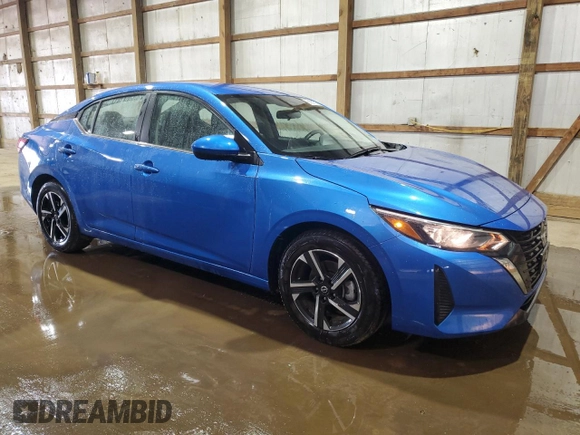 2024 Nissan Sentra SV z VIN 3N1AB8CV6RY339873, wystawiony jako Copart lot #60991515 z przebiegiem 32 790 mil mil oraz Czysty tytuł • Clean title. Historia ofert i sprzedaży dostępna na DreamBid. Obrazek 4.