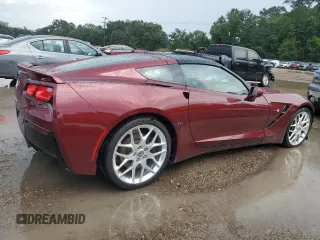 2016 Chevrolet Corvette Z51 3LT z VIN 1G1YM2D72G5115389, wystawiony jako Copart lot #62727045 z przebiegiem 76 872 mil mil oraz Szkoda całkowita • Salvage title. Historia ofert i sprzedaży dostępna na DreamBid. Obrazek 3.