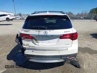 2014 Acura MDX Advance with VIN 5FRYD4H84EB001636, listed as a IAAI auction lot 41644117 with 124,460 mi miles and . Bid and sale history available at carsss.com. Image 17.