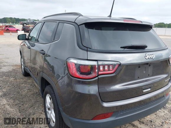 2018 Jeep Compass Sport с VIN 3C4NJCABXJT271687, выставлен на аукционе IAAI как лот 42644247 с пробегом 124 233 миль миль и . История ставок и продаж доступна на DreamBid. Изображение 21.