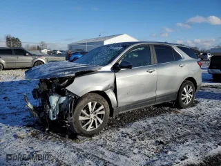 2023 Chevrolet Equinox LT with VIN 3GNAXUEG1PS149461, listed as a Copart auction lot 45221545 with 52,331 mi miles and Salvage Title. Bid and sale history available at carsss.com. Image 1.