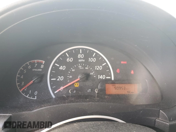 2014 Nissan Versa SV with VIN 3N1CN7AP3EL845277, listed as a Copart auction lot 54055565 with 50,953 mi miles and Salvage Title. Bid and sale history available at DreamBid. Image 9.